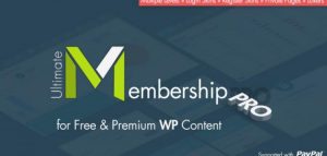 Ultimate Membership Pro WordPress Plugin 12.7
